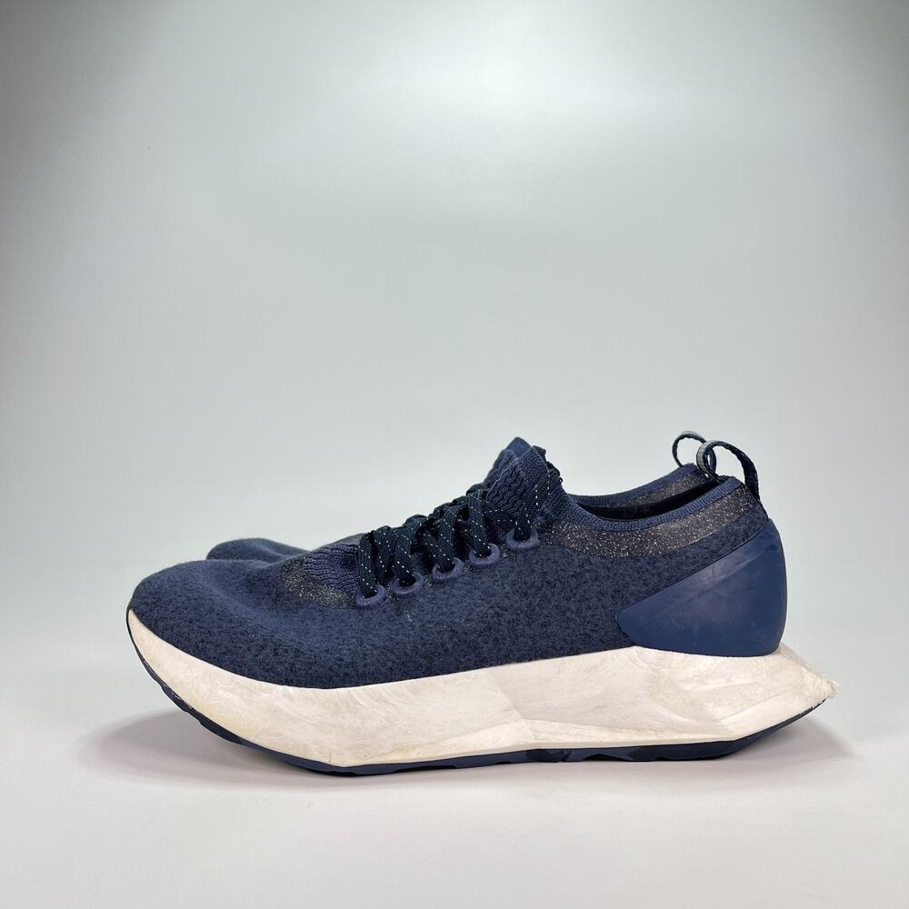 Allbirds Wool Flyer Mizzles Navy Blue Water Resistant Running Shoes Women’s Sz 9 - Picture 4 of 11